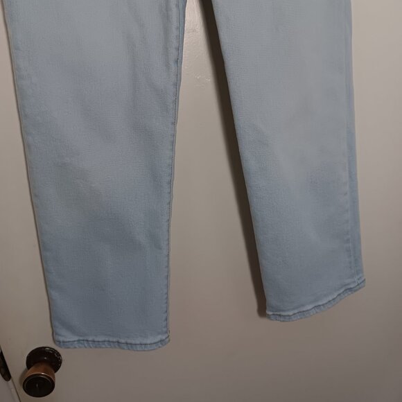 Levi's ribcage straight ankle jeans women 29 light wash high rise button fly - Picture 3 of 9